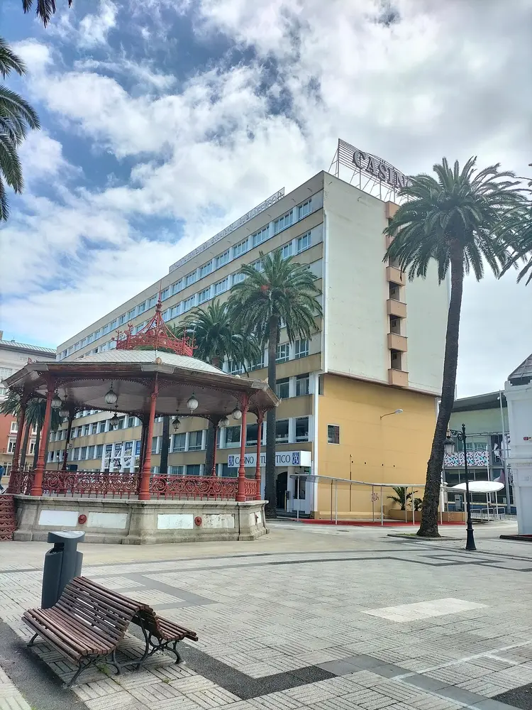 Eurostars Atlántico hotel building in A Coruña
