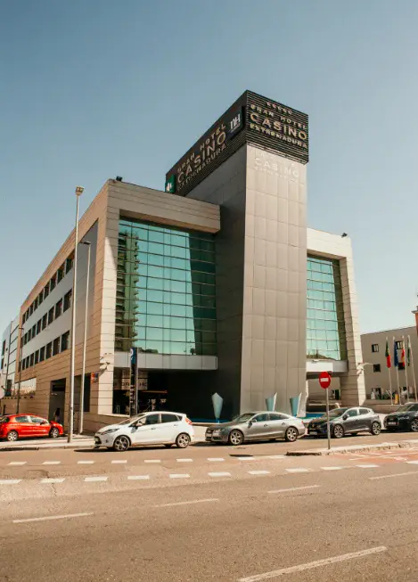 Exterior of the Gran Hotel Casino Extremadura in Badajoz