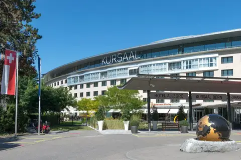Grand Casino Bern on the fifth floor of the Kursaal Bern